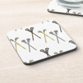 Dessous-de-verre Bâtons de crosse (Côté gauche)