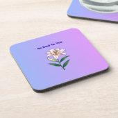Dessous-de-verre Be Kind To You Lily Self-Care  (Côté gauche)