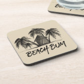 Dessous-de-verre Beach Bum (Côté gauche)