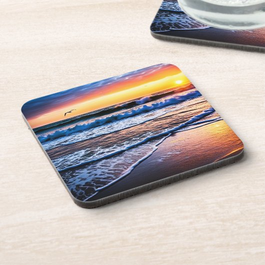 Dessous-de-verre Beach Sunrise (Côté gauche)