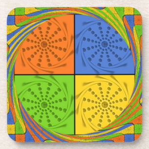 Dessous-de-verre Beau audacieux Motif égyptien : Un design éblouiss