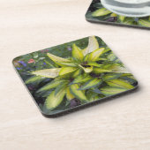 Dessous-de-verre Beau grand feuille vert clair (Côté gauche)