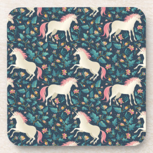 Dessous-de-verre Beau motif magique de licorne