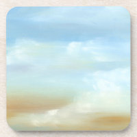 Beau paysage avec nuages fluides