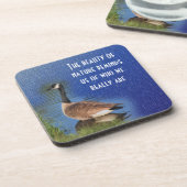 Dessous-de-verre Beauté De La Nature Inspirationnelle (Côté gauche)