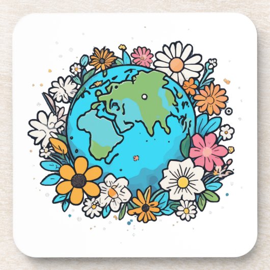 Dessous-de-verre Beauté de la Terre (Devant)