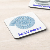 Dessous-de-verre Beauté marine (Côté gauche)