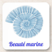 Dessous-de-verre Beauté marine (Devant)