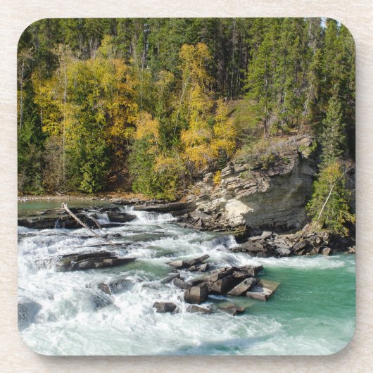 Dessous-de-verre Beauté naturelle, fleuve Fraser canadien (Devant)