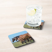 Dessous-de-verre Beaux Chevaux de Baie (Côté Droit)