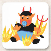 Dessous-de-verre bébé diable (Devant)