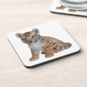 Dessous-de-verre Bébé mignon Tiger Cub (Côté gauche)