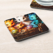 Dessous-de-verre Bébés dragons (Côté gauche)