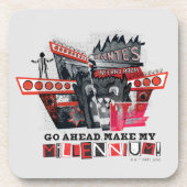 Dessous-de-verre Beetlejus | Aller de l'avant faire mon millénaire (Devant)