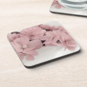 Dessous-de-verre Begonias rose (Côté gauche)