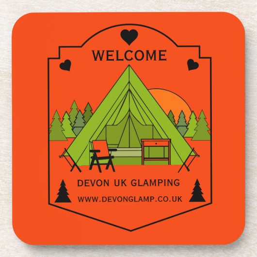 Dessous-de-verre Bell Tent Glamping (Devant)