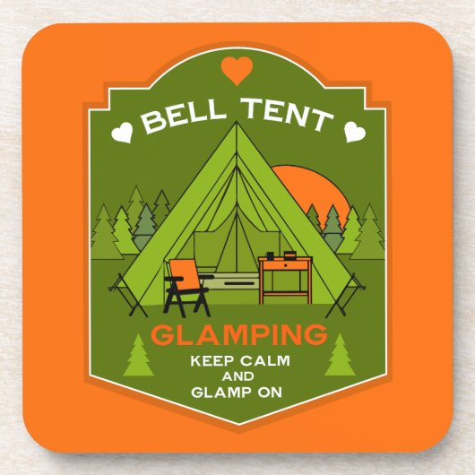 Dessous-de-verre Bell Tent Glamping (Devant)