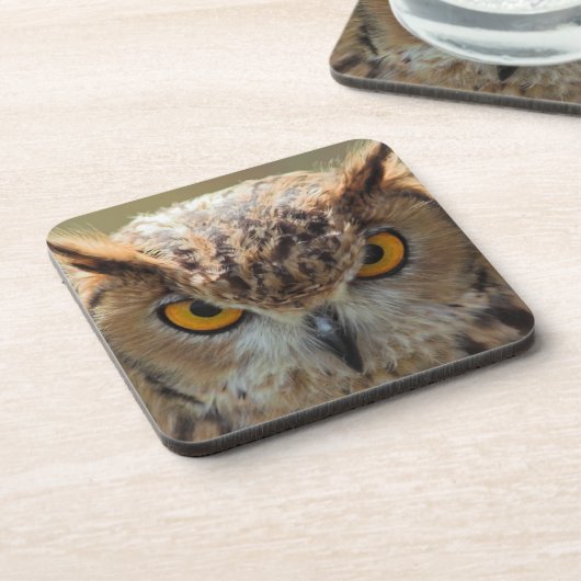 Dessous-de-verre Belle Chouette (Côté gauche)