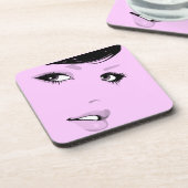 Dessous-de-verre Belle Dame (Côté gauche)