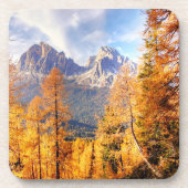 Dessous-de-verre Belle forêt d'automne (Devant)