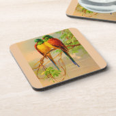 Dessous-de-verre belle impression d'oiseaux (Côté gauche)