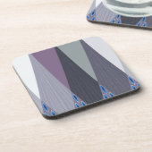 Dessous-de-verre Belle impression Extraordinaire Chevron Design Art (Côté gauche)