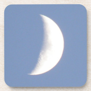 Dessous-de-verre Belle lune de croissant de cire à Daylight Cork Co