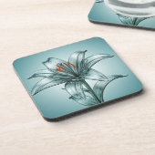 Dessous-de-verre Belle Lys De Verre (Côté gauche)