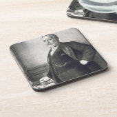 Dessous-de-verre Benjamin Harrison (1833-1901), 23ème président de (Côté gauche)