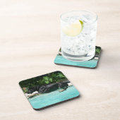 Dessous-de-verre Berger allemand sautant dans l'eau (Côté Droit)