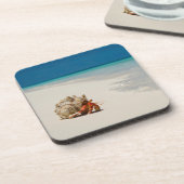 Dessous-de-verre Bernard l'ermite de fraise | Coenobita Perlatus (Côté gauche)