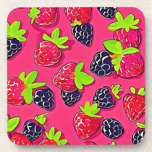 Dessous-de-verre Berry Patch : Sweet Design (Devant)