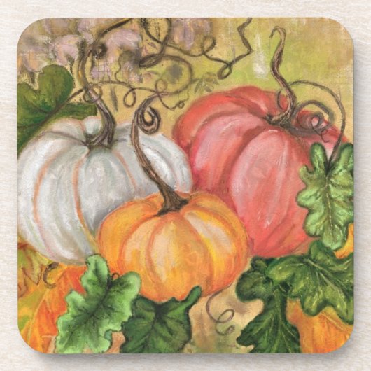Dessous-de-verre Beverage citrouille Halloween Coaster (Devant)