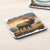 Dessous-de-verre Beverage de wapiti de Yellowstone (Côté gauche)