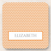 Dessous-de-verre Beverage simple orange (Devant)