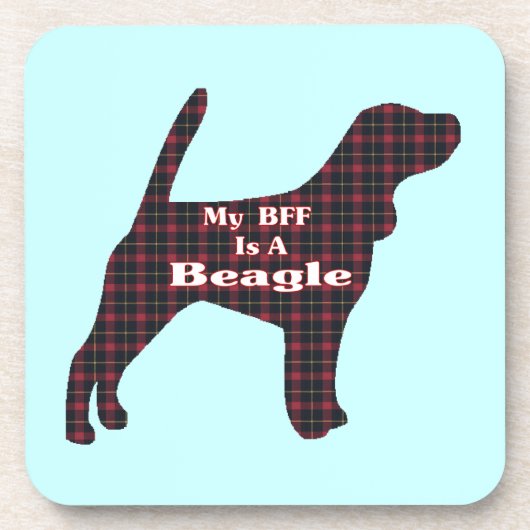 Dessous-de-verre BFF beagle (Devant)