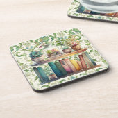 Dessous-de-verre Bibliothèque de jardins (Côté gauche)