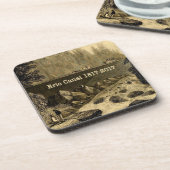 Dessous-de-verre Bicentenaire du canal Erie historique (Côté gauche)