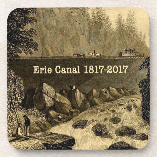 Dessous-de-verre Bicentenaire du canal Erie historique (Devant)