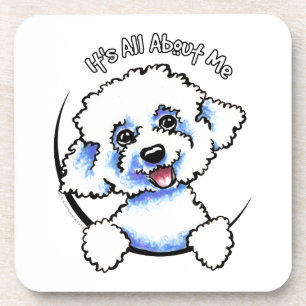 Dessous-de-verre Bichon Frise Its All About Me