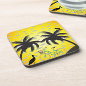 Dessous-de-verre Bicyclette Beverage Coaster (Côté gauche)