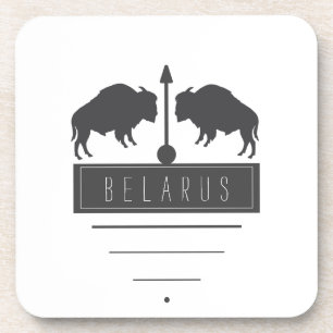 Dessous-de-verre Biélorussie Bison З Biélorusse у б р Б а е л  Mini