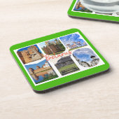 Dessous-de-verre Biélorussie Sights Collage Architecture Dessous de (Côté gauche)