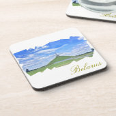 Dessous-de-verre Biélorussie Tertre de la Gloire Architecture Natur (Côté gauche)