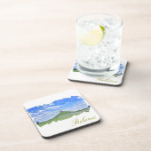 Dessous-de-verre Biélorussie Tertre de la Gloire Architecture Natur (Côté Droit)