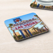 Dessous-de-verre Bienvenue à Fabulous Las Vegas ! (Côté gauche)