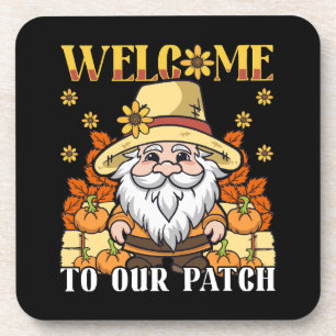 Dessous-de-verre Bienvenue le jour de Thanksgiving dans notre gnome