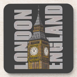 Dessous-de-verre Big Ben Horloge Tower Londres Angleterre Royaume-U