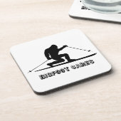 Dessous-de-verre Bigfoot Cares Telemark Ski (Côté gauche)