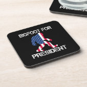 Dessous-de-verre Bigfoot pour le président Funny Bigfoot (Côté gauche)
